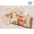 free samples pillow box for scarves packaging with handles